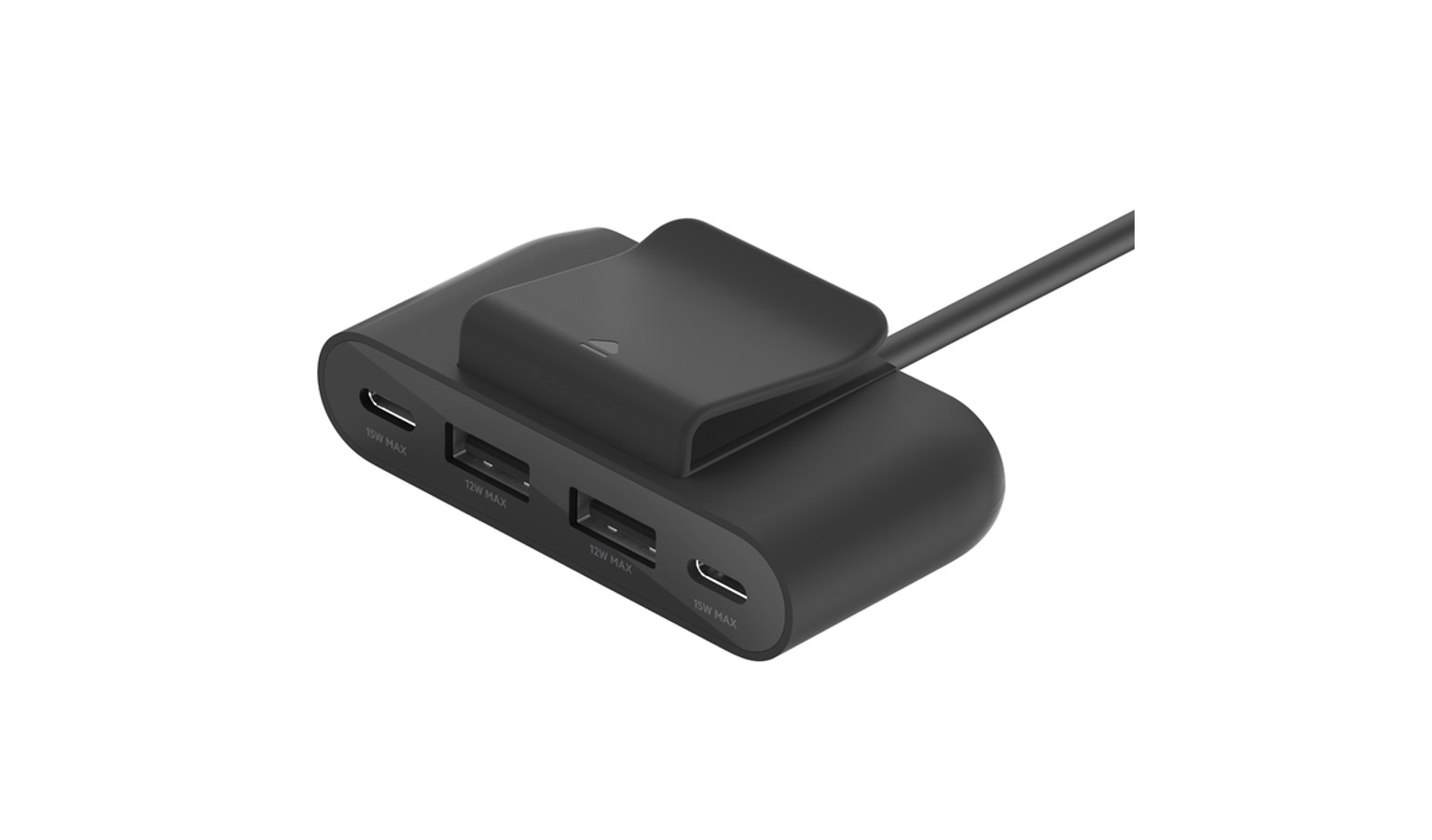 Belkin BUZ001BT2MBKB7 4-Port USB Power Extender - Black 